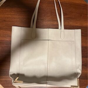 Steve Madden Cream Tote Bag